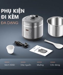 Alternative view of Nồi áp suất đa năng KALITE KPC5001 dung tích 5L