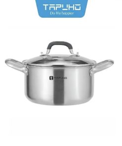 Nồi Inox Cao cấp 3 lớp liền khối TAPUHO TP3739 Chất liệu Thép không gỉ cao cấp