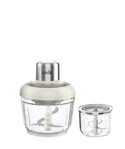 Máy xay thịt UNIE UM366 dung tích 2,5L, 2 cối xay thủy tinh tiện lợi