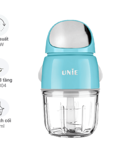 Máy xay mini UMB02, cối thủy tinh kháng khuẩn, lưỡi dao 3 tầng-inox304