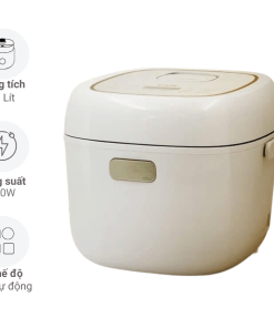 Nồi cơm điện lòng gốm cao cấp UNIE URC818, dung tích 1,8L
