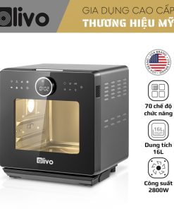 Nồi Chiên Hấp Đa Năng OLIVO SF16 PRO 2025 – Bản Nâng Cấp 70 Chế Độ Cài Sẵn-16L