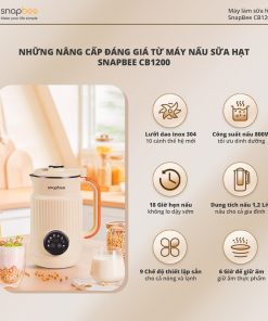 Alternative view of Máy Xay Nấu Đa Năng SNAPBEE CB1200 – Nhỏ Gọn – Đa Chức Năng – Cao Cấp – Chống Trào – Giá Tốt Nhất