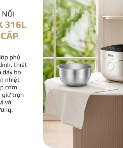 Alternative view of Nồi Cơm Điện Cao Tần OLIVO RC800IH – Lòng Nồi INOX 316L Cao Cấp, Công Nghệ Cao Tần Giữ Trọn Dinh Dưỡng, Bảng Điều Khiển Oled Sống Động, Hiện Đại, Cao Cấp