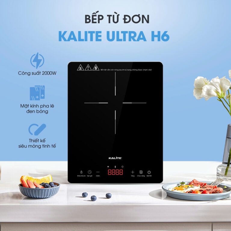 Bếp từ đơn Kalite Ultra H6 - Ảnh 8